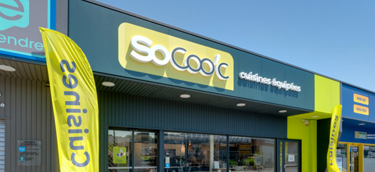 Façade cuisine équipée SoCoo'c Le Pont-de-Beauvoisin